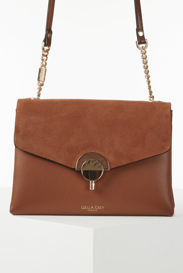Peta Conker Chain Handle Crossbody